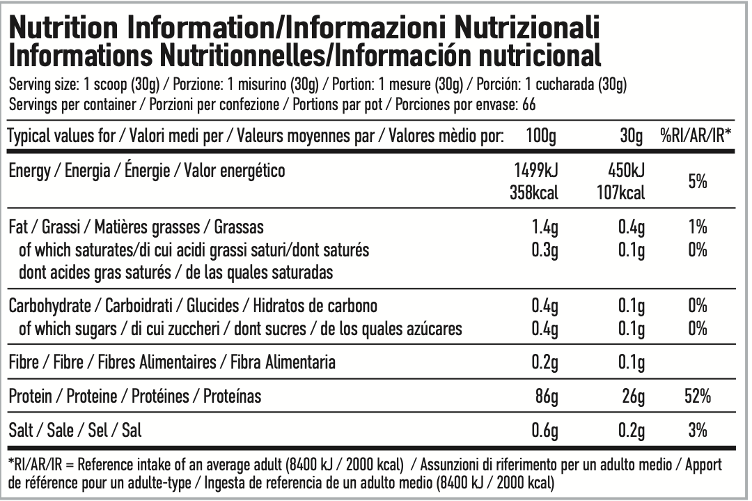 PER4M Isolate Zero - 2000 g