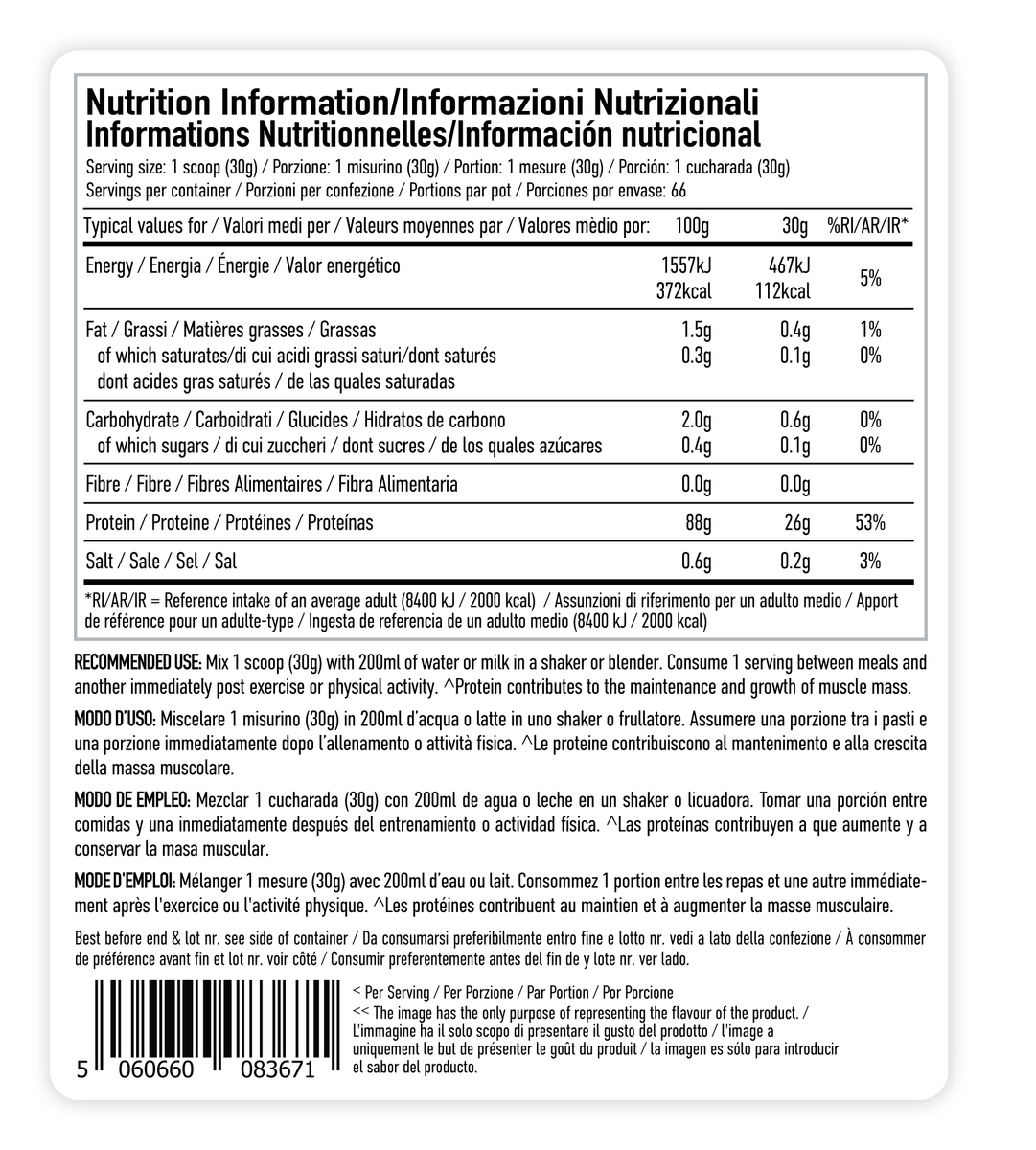 PER4M Isolate Zero - 900 g