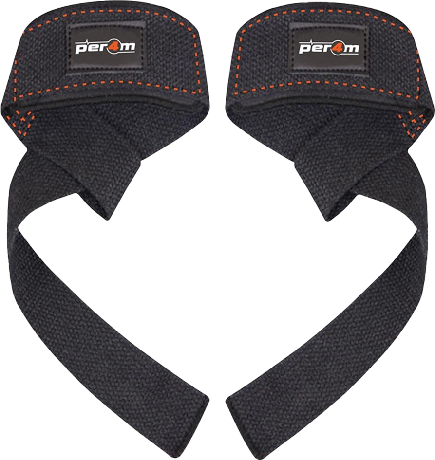PER4M Lifting Straps - Black