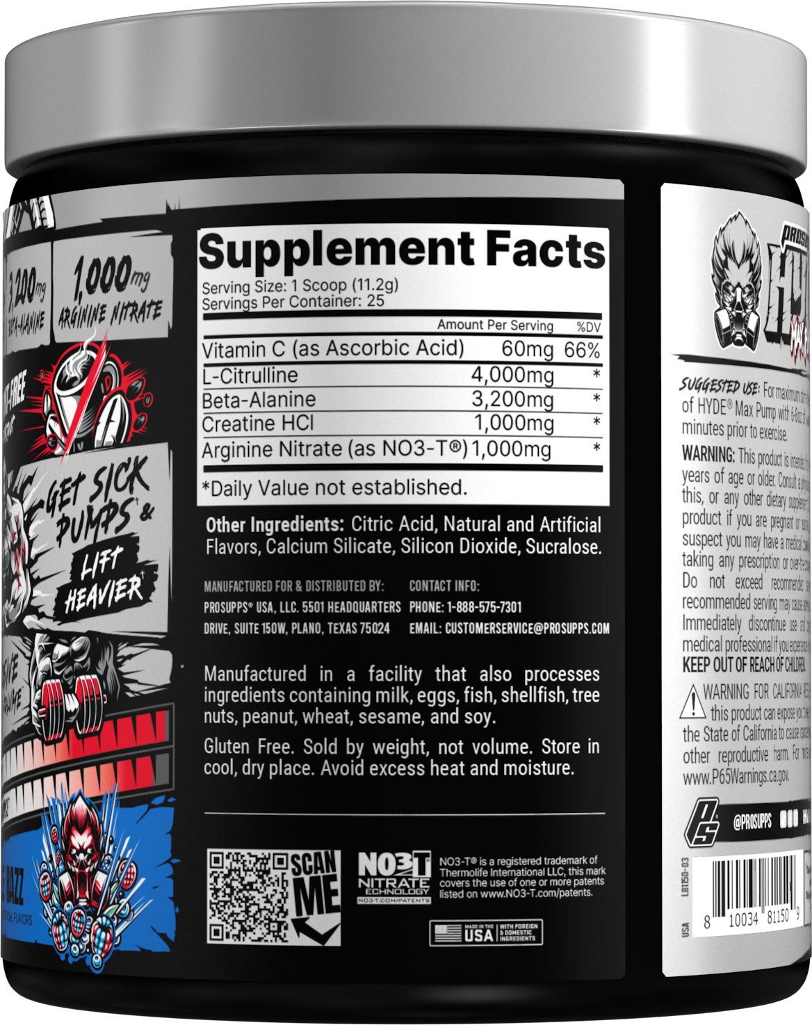 ProSupps Mr HYDE Max Pump - 280 g