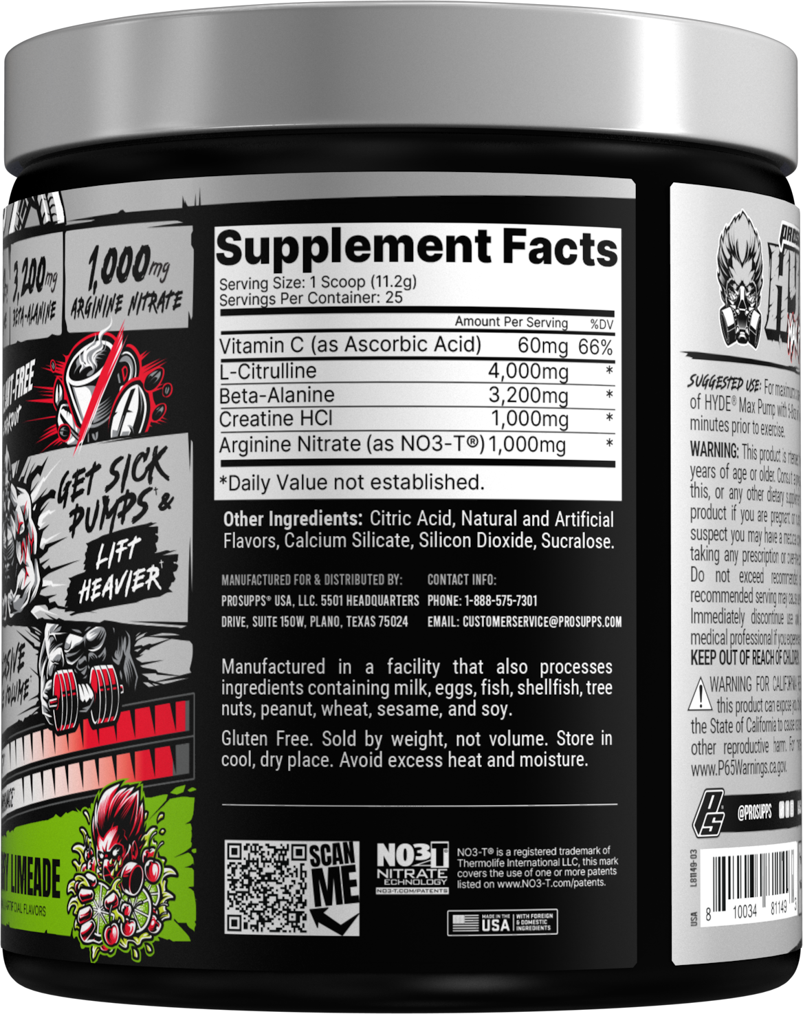 ProSupps Mr HYDE Max Pump - 280 g