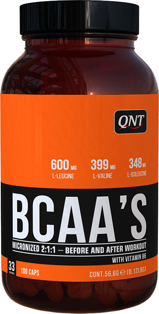 QNT BCAA + Vit B6 - 100 caps