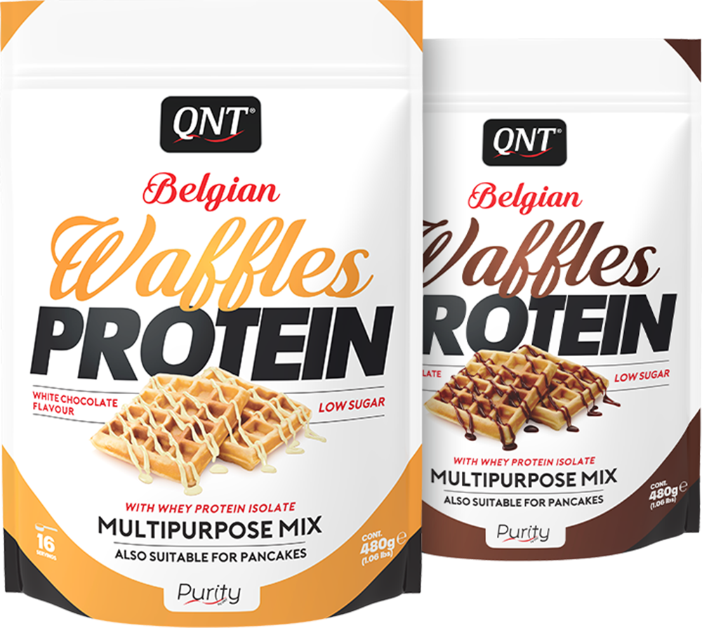 QNT Belgian Protein Waffles - 480 g