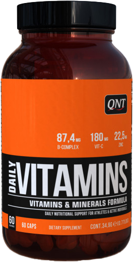 QNT Daily Vitamins - 60 caps