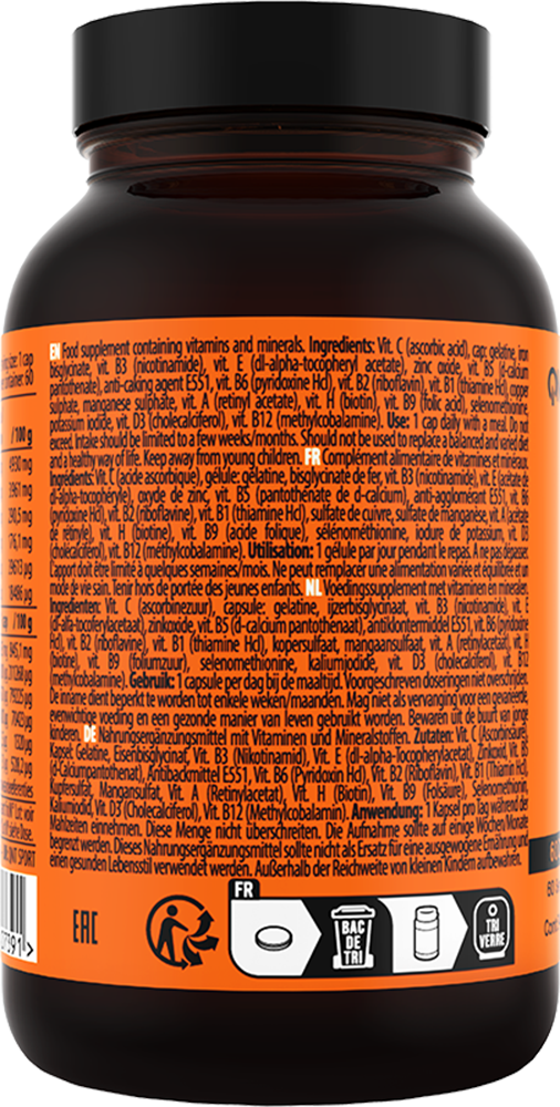 QNT Daily Vitamins - 60 caps