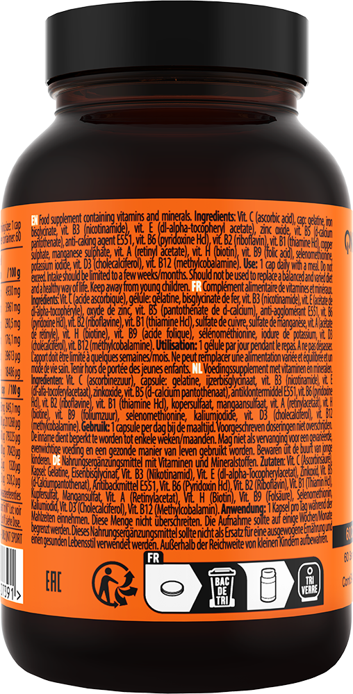 QNT Daily Vitamins - 60 caps
