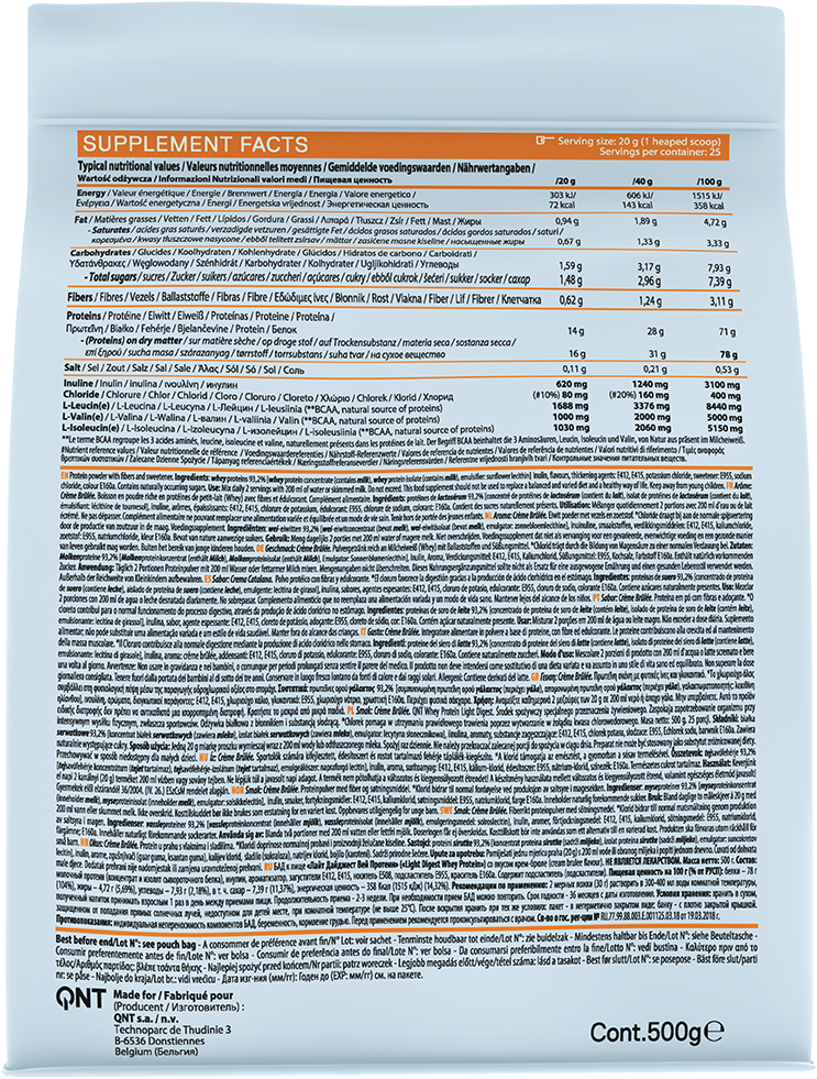 QNT Light Digest Whey Protein - 500 g