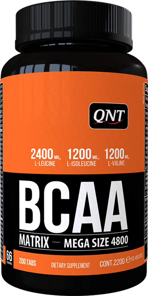 QNT Matrix BCAA 4800 - 200 tabs