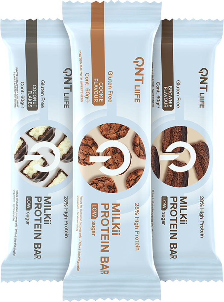 QNT Milkii Protein Bar - 12 x 60 g