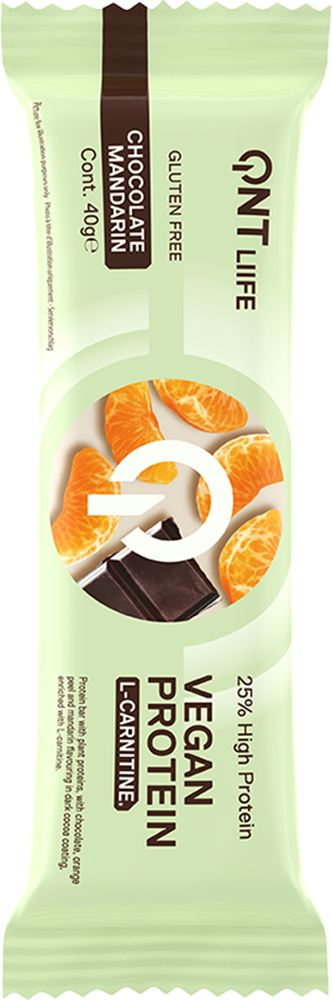 QNT Vegan Protein Bar - 28 x 40 g