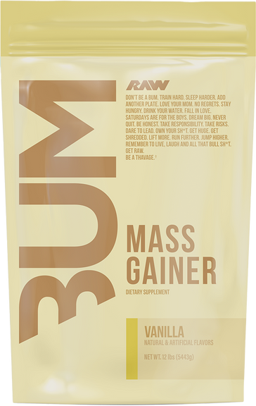 RAW CBUM Mass Gainer - 5443 g