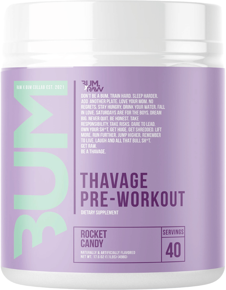 RAW CBUM Thavage Pre-workout - 20 servings