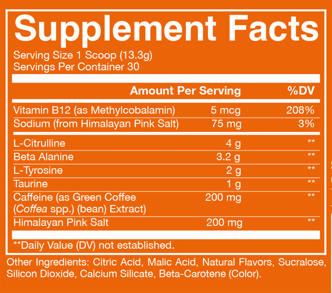 RAW Essential Pre-workout - 30 servings