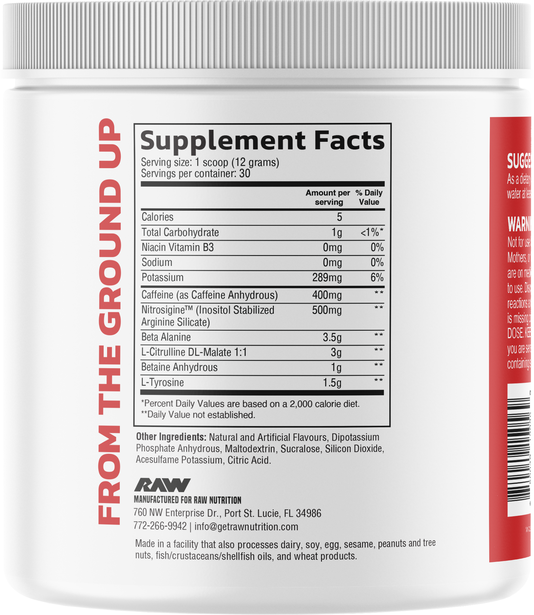 RAW Pre Extreme - 360 g