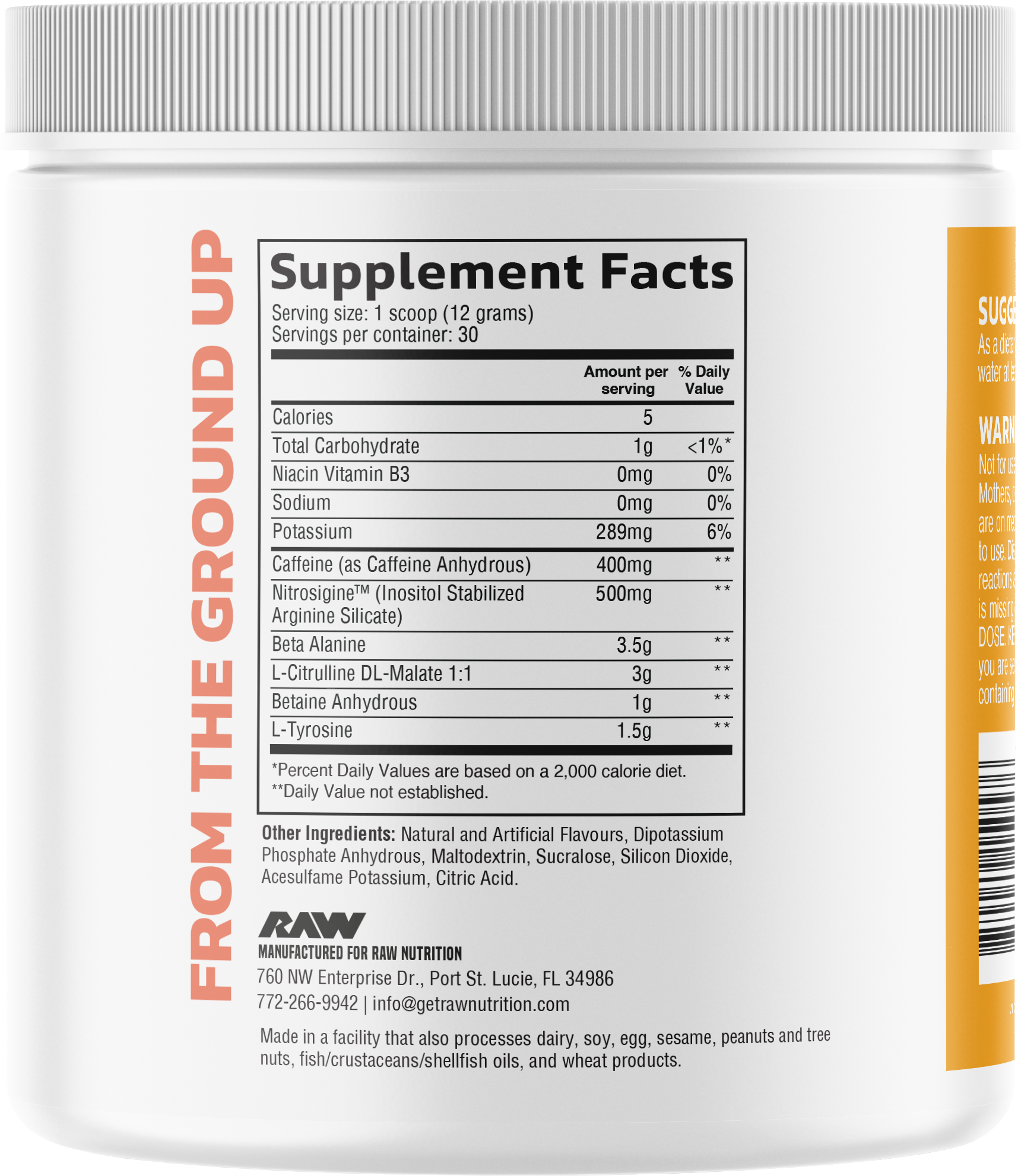 RAW Pre Extreme - 360 g