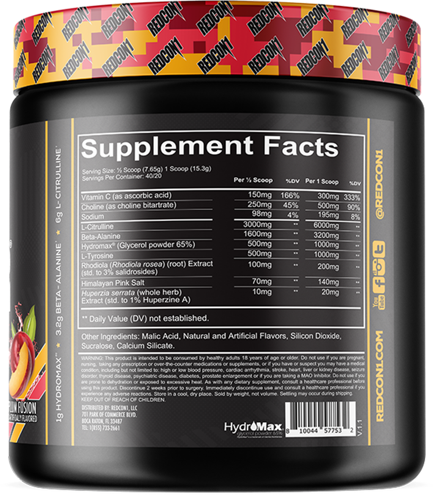 Redcon1 Total War Pump - 20 servings