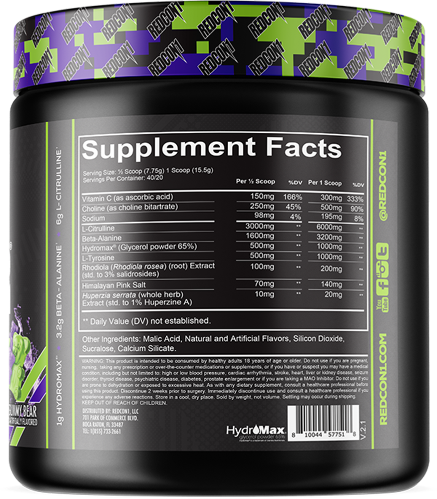 Redcon1 Total War Pump - 20 servings