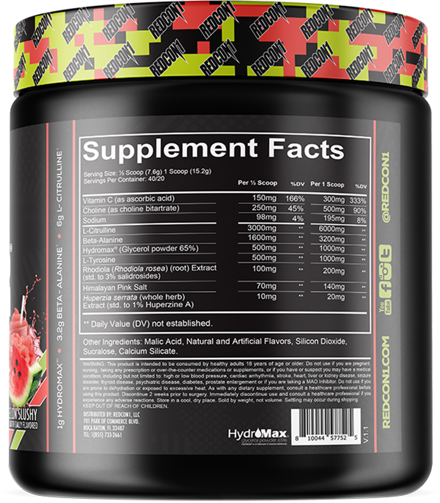 Redcon1 Total War Pump - 20 servings