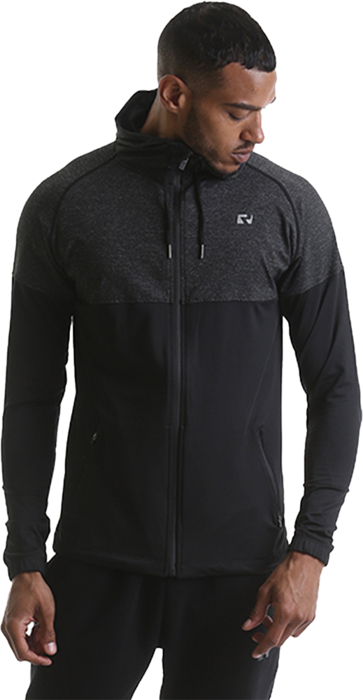 RIPT RCJKT739 Mens Hooded Zip Jacket - Black