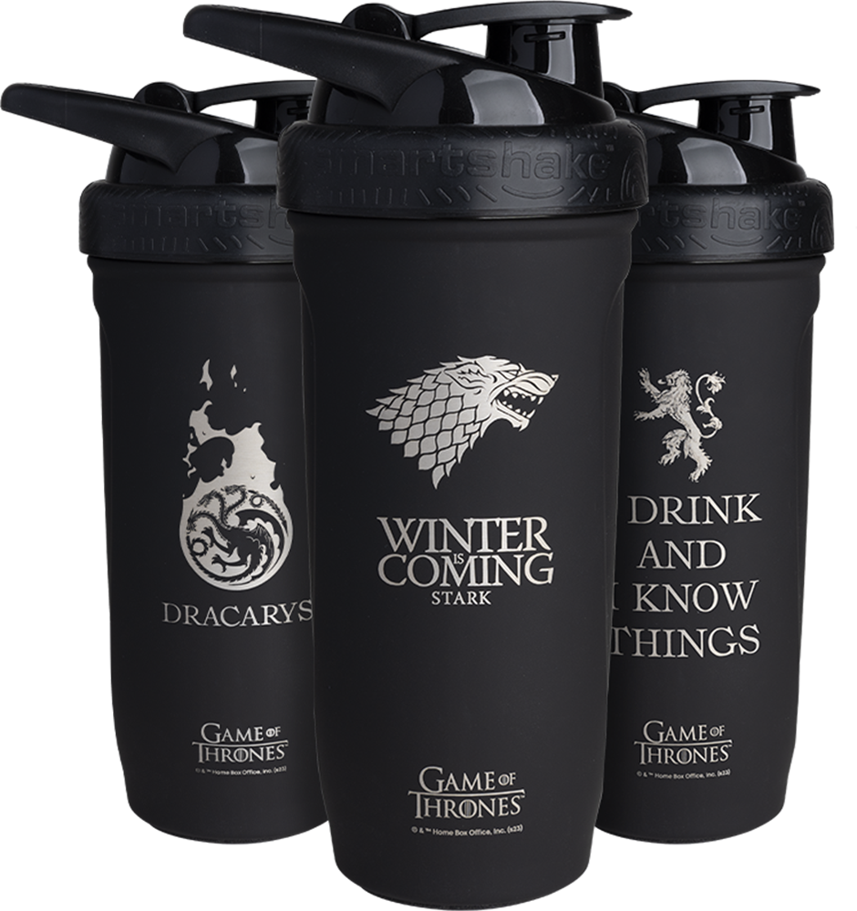 Smartshake Game Of Thrones Reforce Stainless Steel - 900 ml