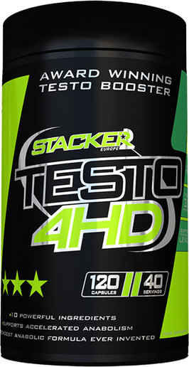 Stacker2 Testo 4HD - 120 caps