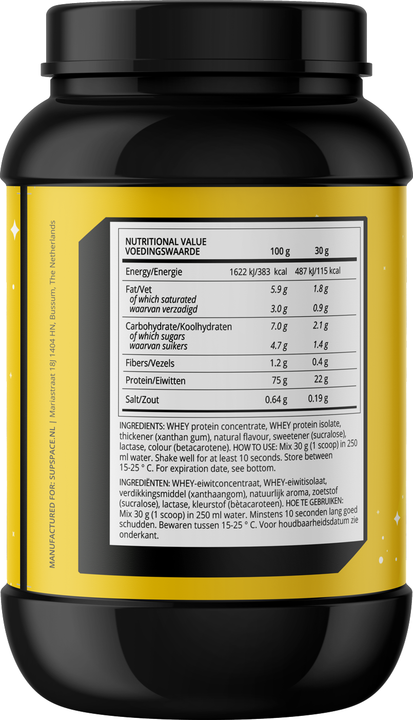 Supspace Milky Whey Protein - 1800 g