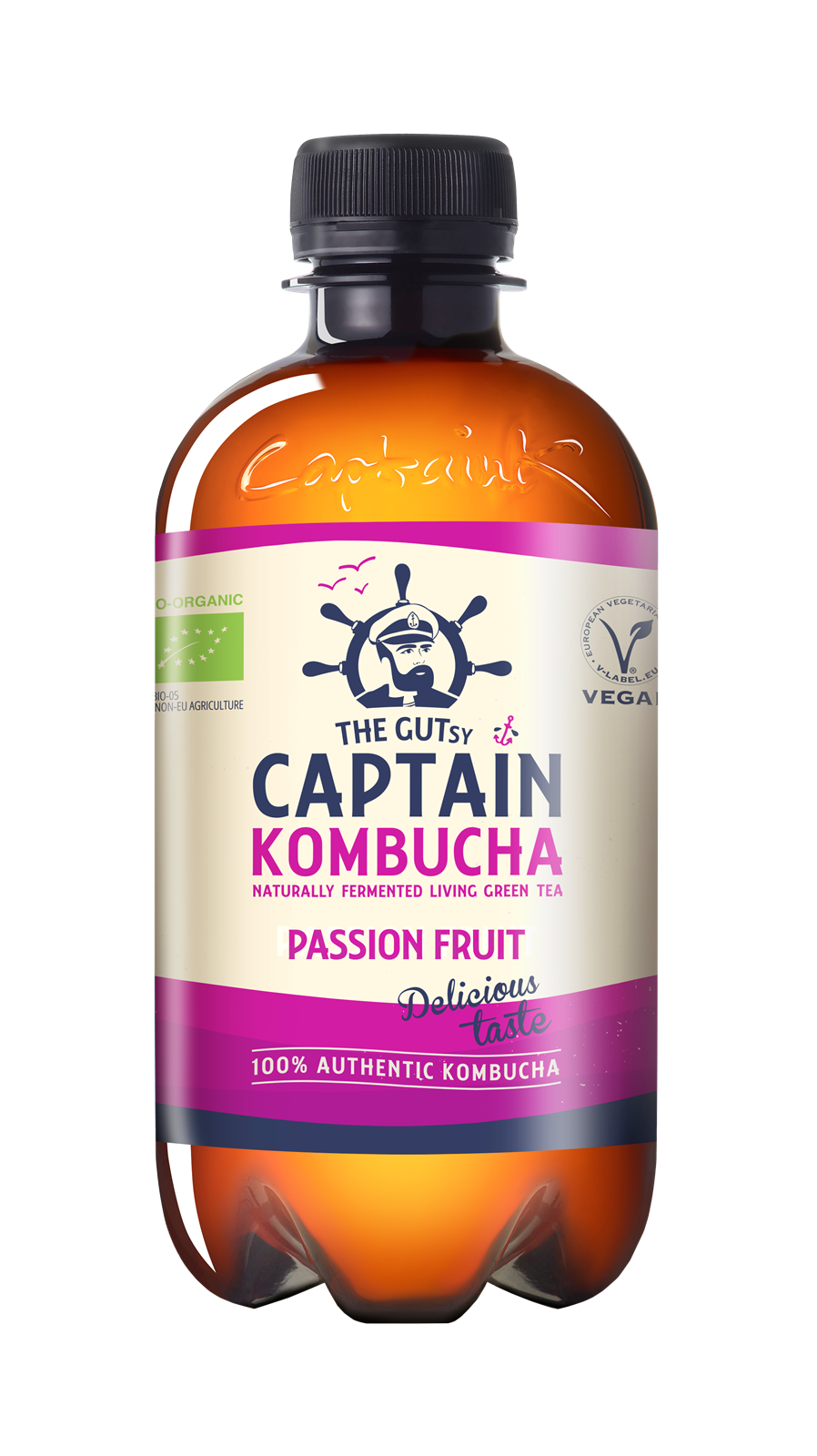 The Gutsy Captain Kombucha - 12 x 400 ml