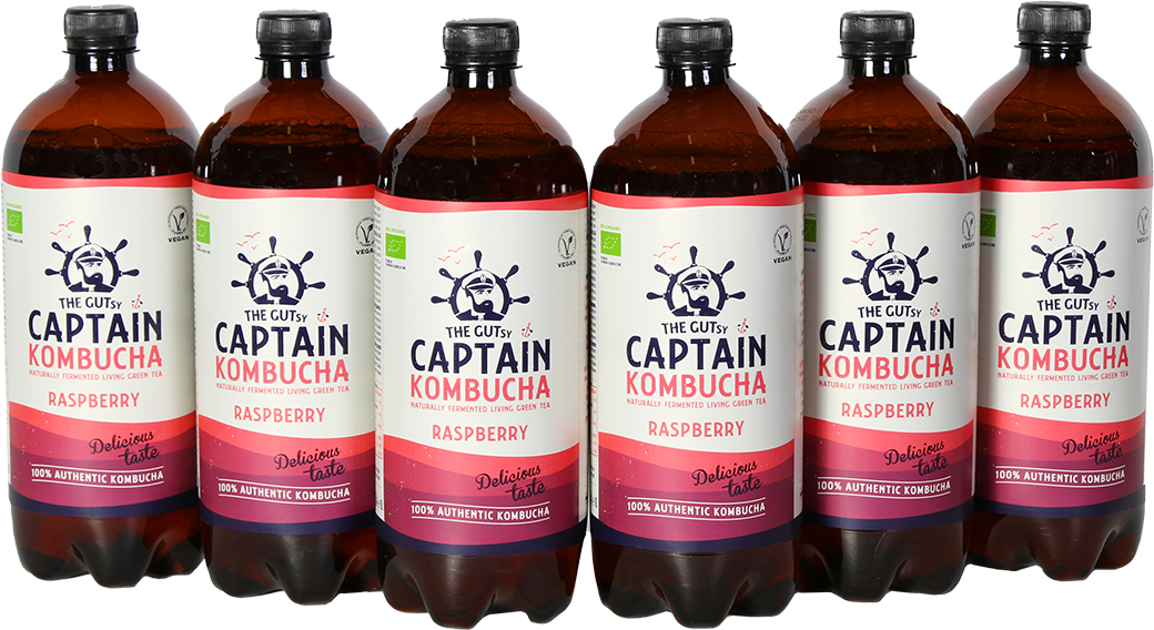 The Gutsy Captain Kombucha - 6 x 1000 ml