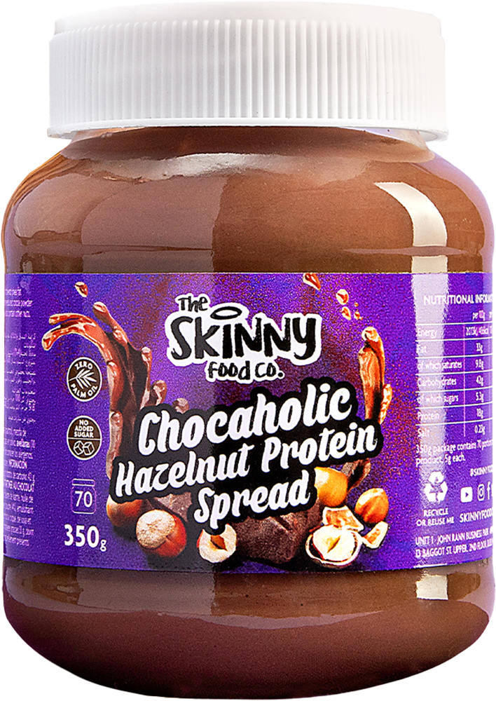 The Skinny Food Co Chocaholic Hazelnut Protein Spread - 350 g