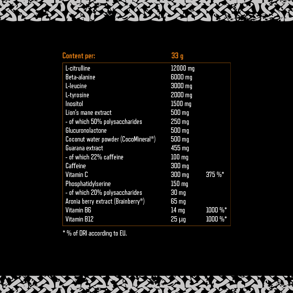 Viking Power Leviathan Hardcore PWO - 660 g