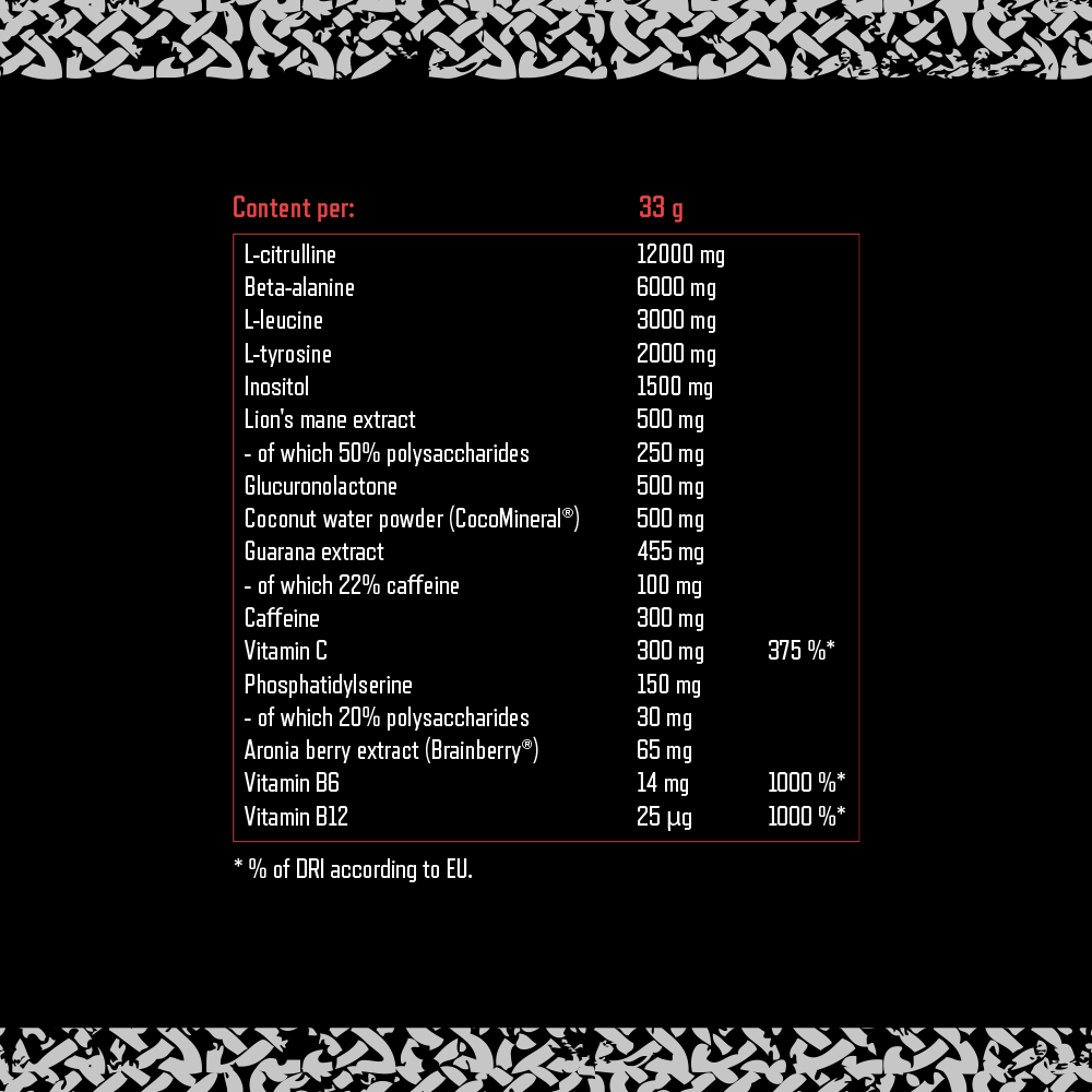 Viking Power Leviathan Hardcore PWO - 660 g