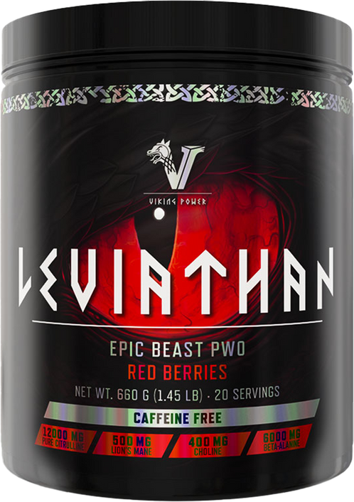 Viking Power Leviathan Hardcore PWO Caffeine Free - 660 g