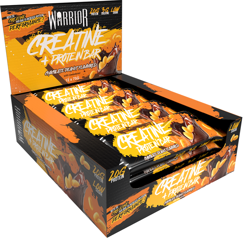 Warrior Creatine Bar - 12 x 75 g