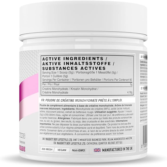 Naughty Boy Flavoured Creatine - 300 g