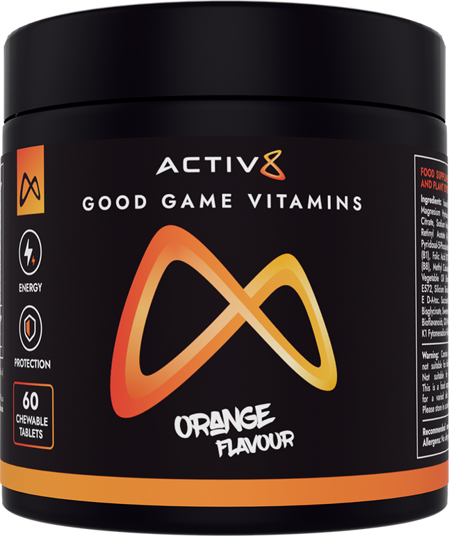 Activ8 Good Game Vitamins - 60 tabs