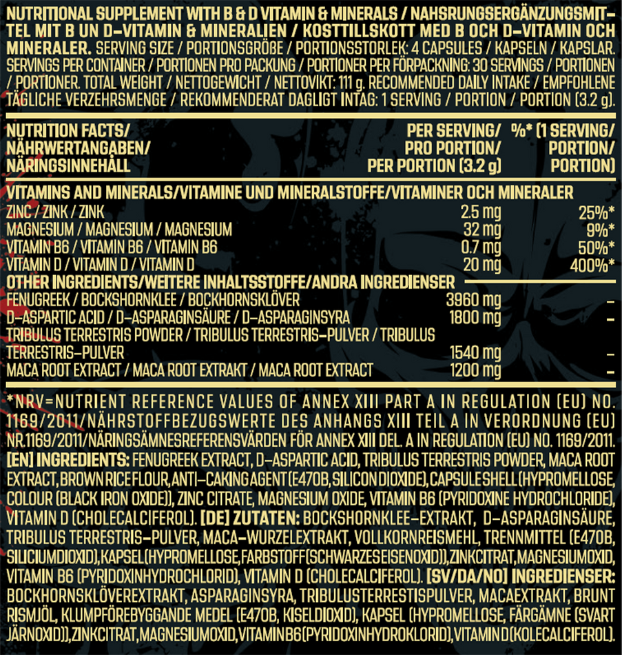 AK-47 Labs Get the Strap - 120 caps