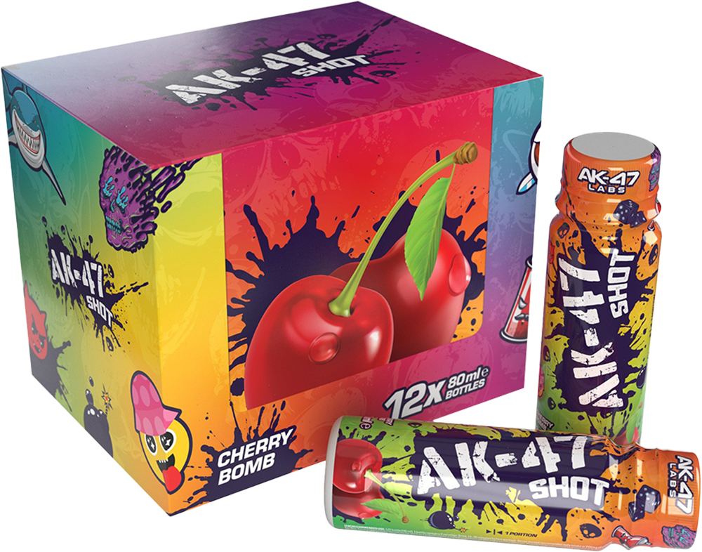 AK-47 Labs Shots - 12 x 80 ml