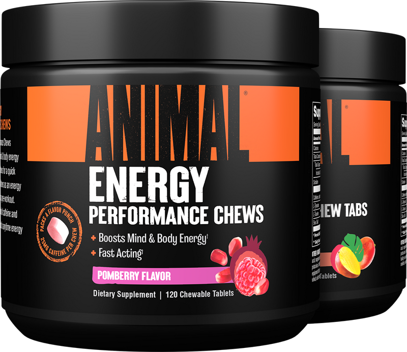 Animal Energy Chews - 60 tabs