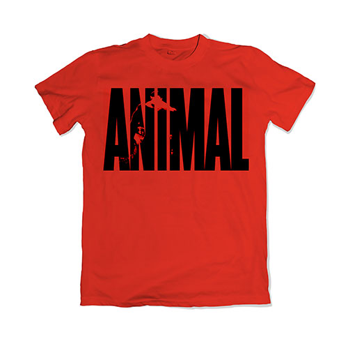 Animal Iconic T-Shirt - Red - S