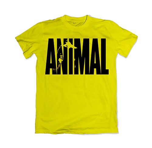 Animal Iconic T-Shirt - Yellow - S