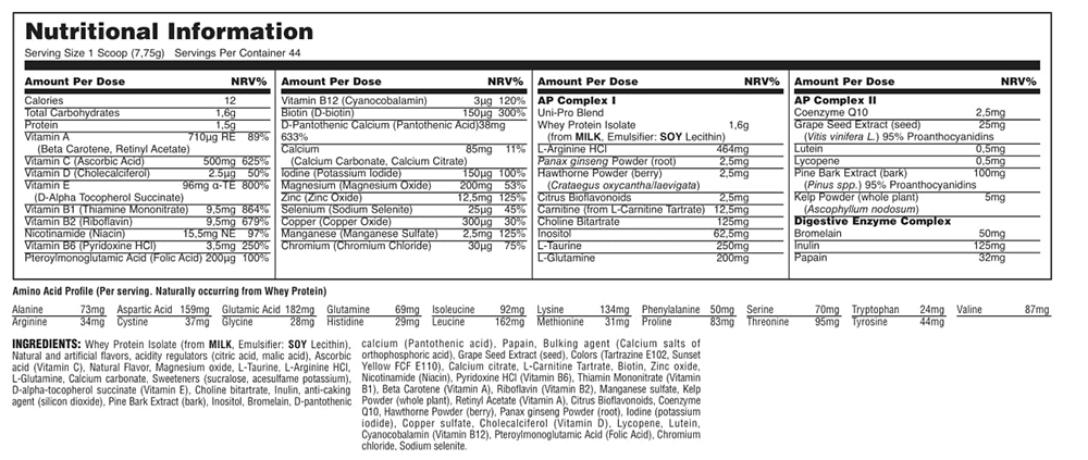 Animal Pak Powder - 44 servings