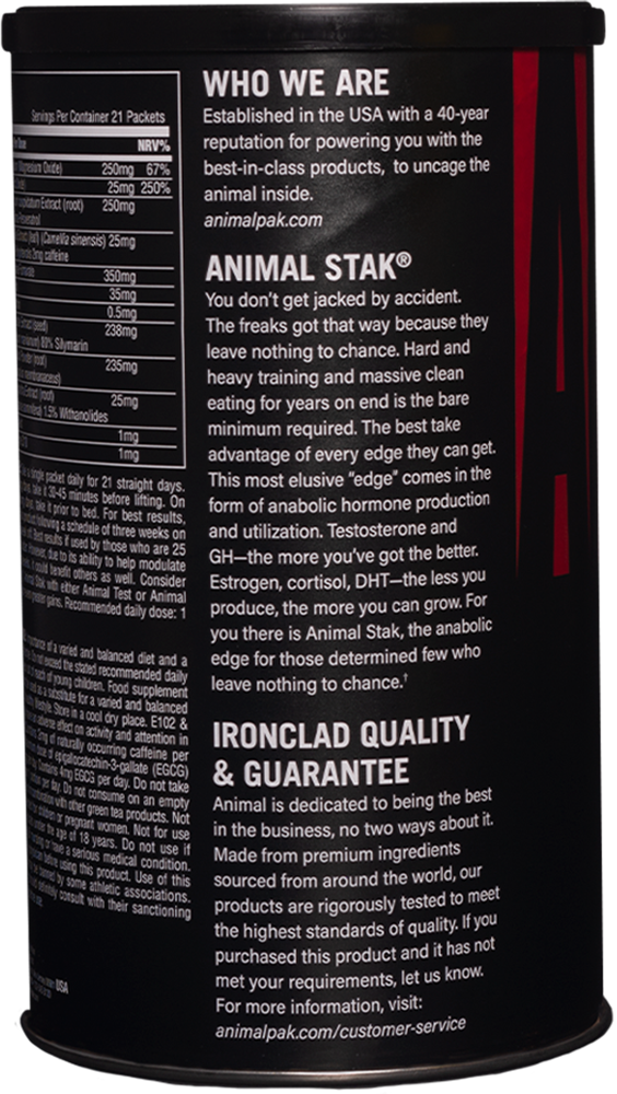 Animal Stak - 21 packs