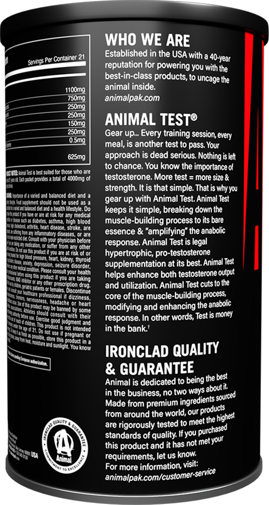 Animal Test - 21 packs