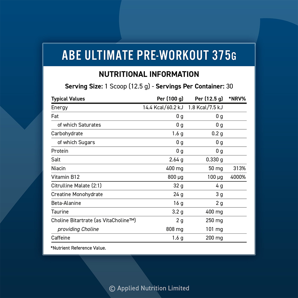 Applied Nutrition ABE Ultimate Pre-workout - 30 servings