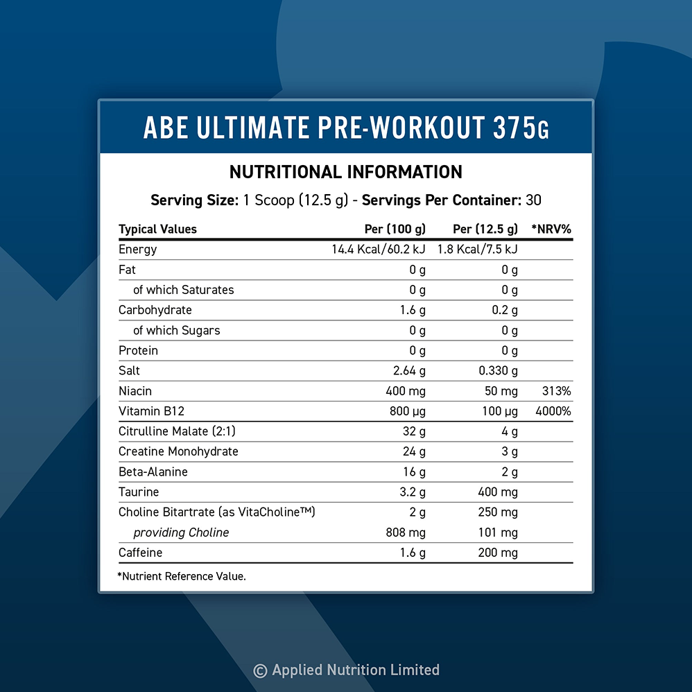 Applied Nutrition ABE Ultimate Pre-workout - 30 servings