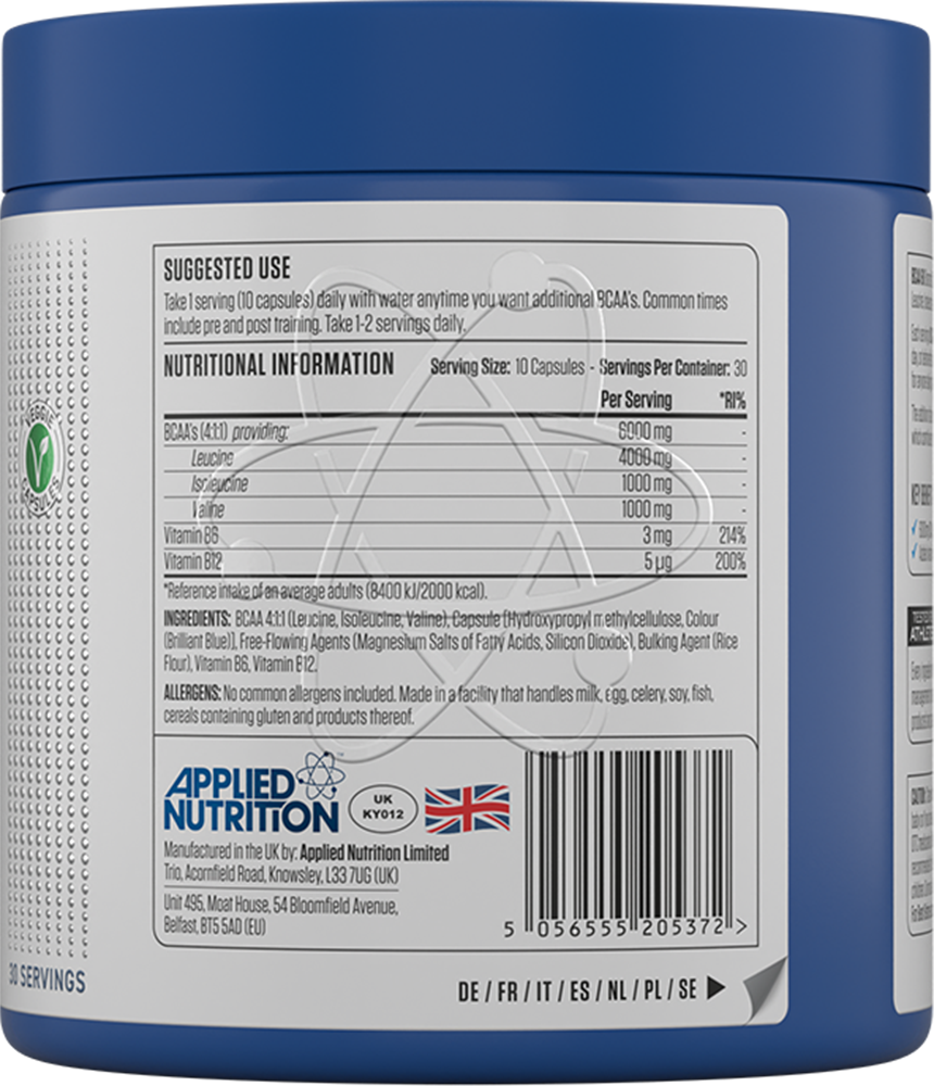 Applied Nutrition BCAA 6K - 300 caps