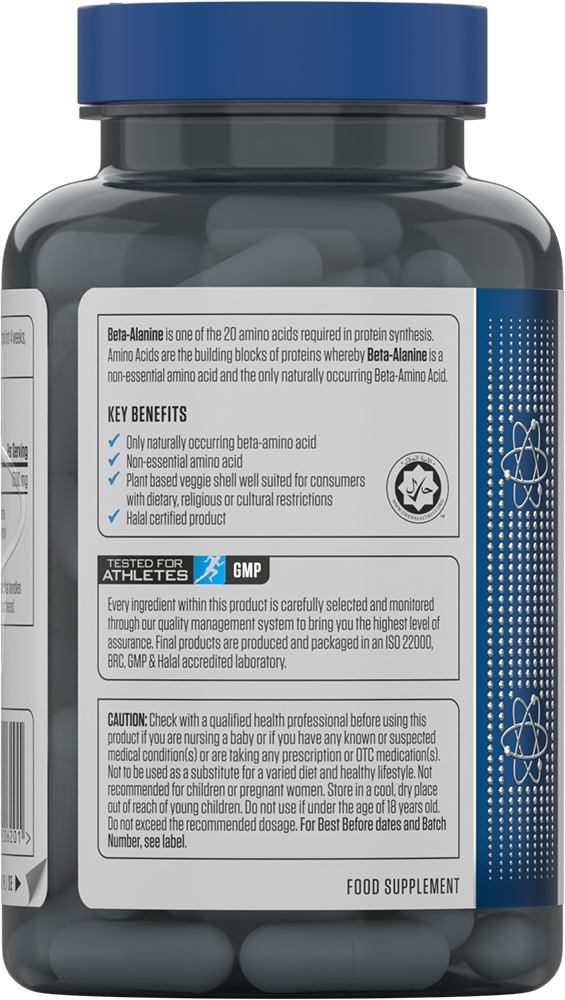 Applied Nutrition Beta-Alanine 1500 - 120 caps