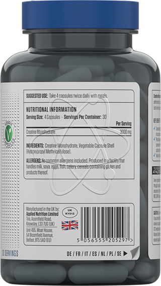 Applied Nutrition Creatine 3000 - 120 caps