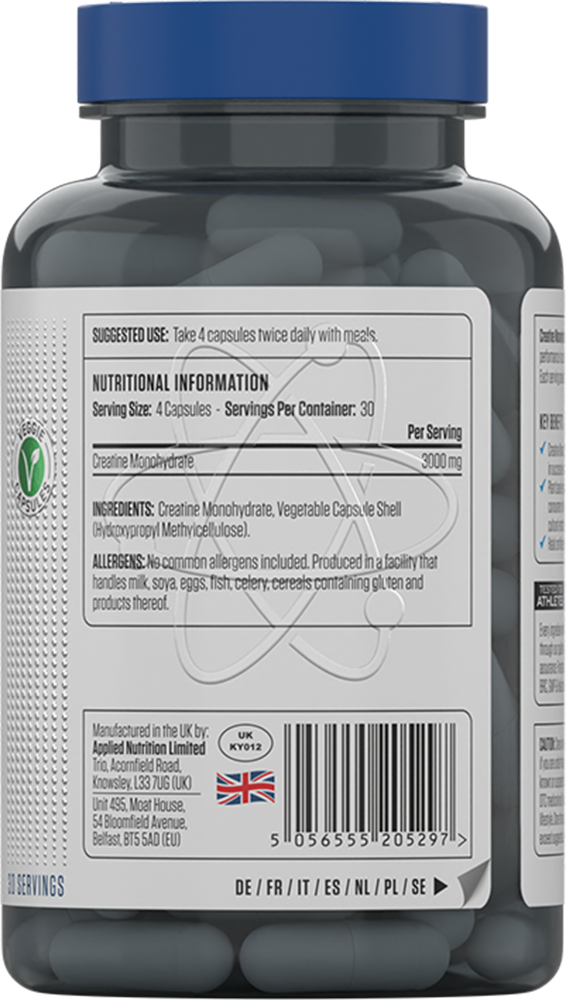 Applied Nutrition Creatine 3000 - 120 caps