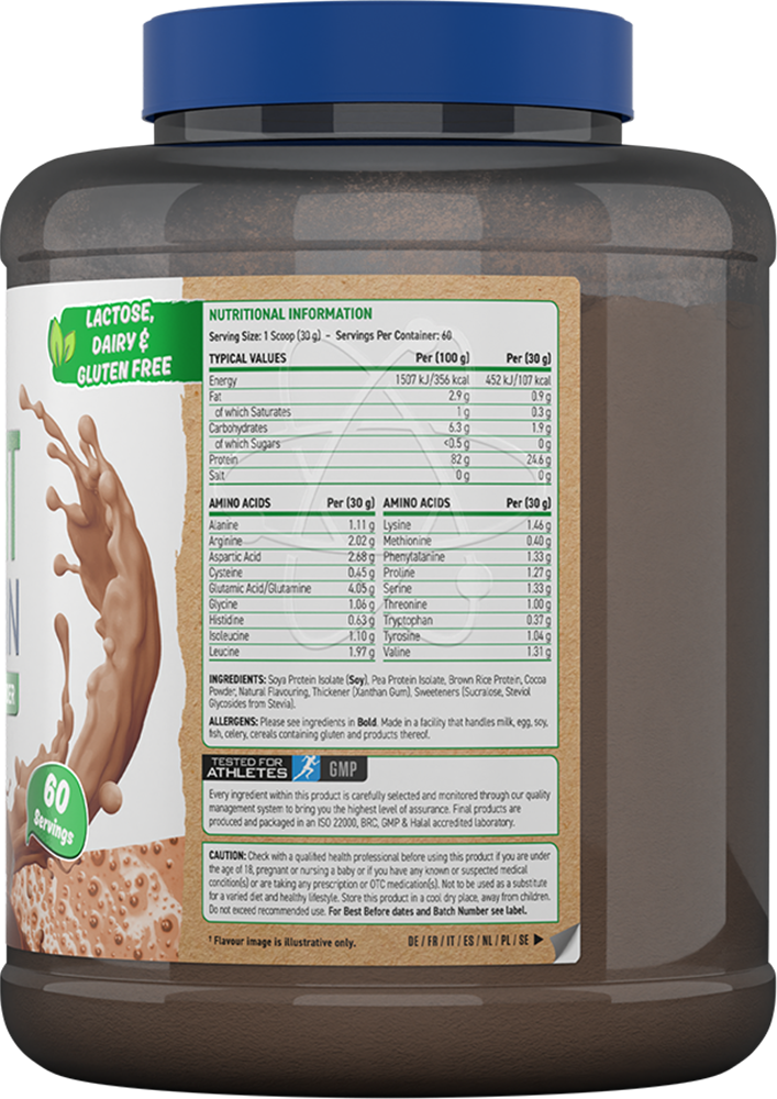 Applied Nutrition Critical Plant Protein - 1800 g